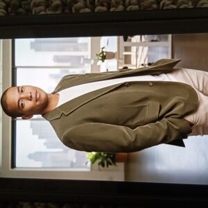 Boden Olive Corduroy Jacket 2 Button Chore Jacket Cotton Mens 42R